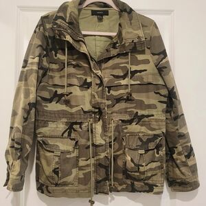 Levi's Women's Camouflage Military Jacket